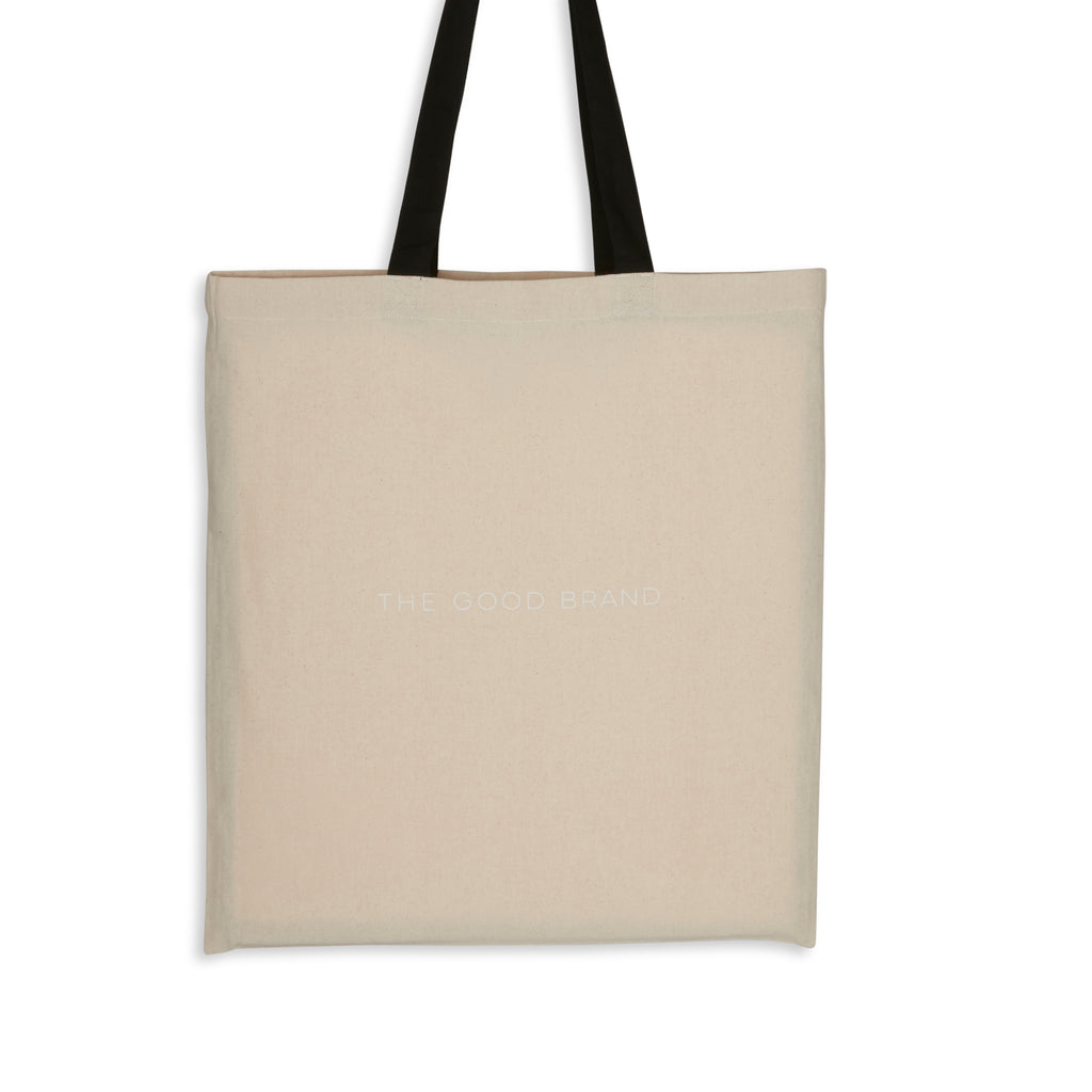 Recycled Cotton Logo Tote Ecru The Good Brand